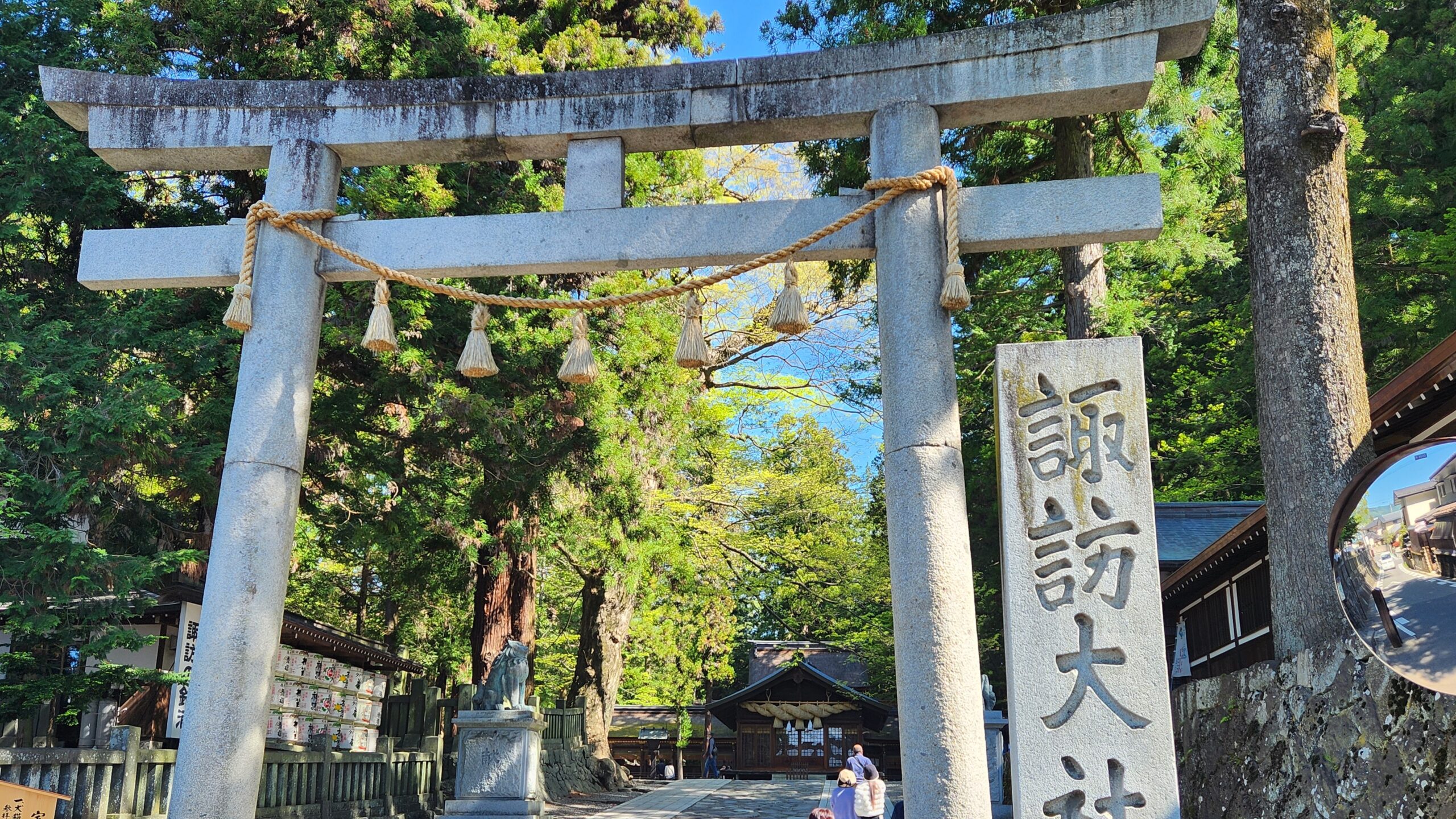 諏訪大社下社春宮の見どころ！万治の石仏と御朱印ガイド
